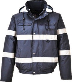 US434NARXXL Regular Fit Iona Lite Bomber Jacket, Xx-Large, Navy